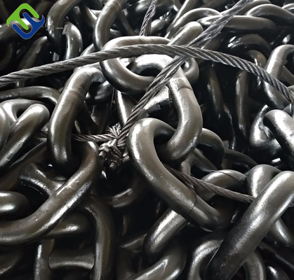 Catena lunga di attracco della catena a maglie della catena a maglie di acciaio inossidabile