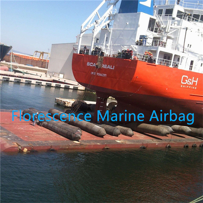 Borse di lancio del ponte aereo di Marine Rubber Airbag Marine Salvage dell'airbag del rullo della nave